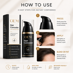 Crème colorante pour <span class=keywords><strong>cuir</strong></span> <span class=keywords><strong>chevelu</strong></span> anti-transfert, marque personnalisée, mélange de vitamine E, soin capillaire, crème colorante pour zones clairsemées, fournisseur ODM - Product Image 1