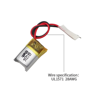 Tùy chỉnh 3.7V 4.2V <span class=keywords><strong>60mAh</strong></span> ufx 601216 Lithium Li-Polymer LiPo pin 3.7V cho tai nghe Bluetooth - Product Image 4