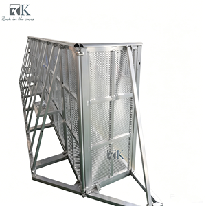 Barreras Metálicas de Alta Calidad para Control de Multitudes, Barrera para Estacionamiento, Barrera para Eventos al Aire Libre, Festivales, Eventos Musicales a Gran Escala - Product Image 1