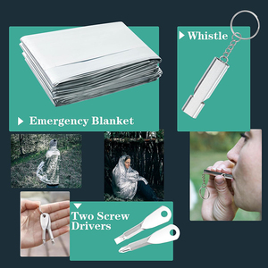 <span class=keywords><strong>Kit</strong></span> <span class=keywords><strong>de</strong></span> <span class=keywords><strong>survie</strong></span> d'urgence essentiel populaire <span class=keywords><strong>de</strong></span> 37 pièces et équipement <span class=keywords><strong>de</strong></span> randonnée en pleine nature, <span class=keywords><strong>kit</strong></span> <span class=keywords><strong>de</strong></span> <span class=keywords><strong>survie</strong></span> pour le camping en plein air et les aventures - Product Image 3