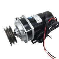 Moteur CC à balais à double poulie MY1020ZXF 24V 36V 48V 450W 600W 650W pour outils de travail du bois