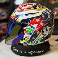 Casque de moto ouvert 3/4 Ar*I en ABS à dégagement rapide toutes saisons pour hommes et femmes adultes