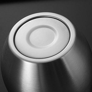 Copa de Vino de Acero Inoxidable de Doble Pared con Tapa, Regalo para el Día de San Valentín, Grabado de Logotipo Personalizado ASM09 - Product Image 2