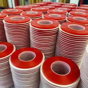 205um ad alta temperatura sostituire 4965 rosso Mopp pellicola di rivestimento doppio lato Pet <span class=keywords><strong>adesivo</strong></span> <span class=keywords><strong>nastro</strong></span> di giunzione per Banner in metallo di plastica - Product Image 1
