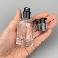 Botol Semprot Parfum Kaca Kosong Mewah 100ml Portabel Isi Ulang Dispenser Wewangian Mini Vial Subkemasan Sampel