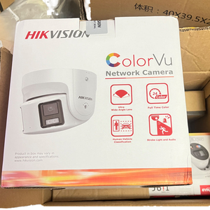 Hik İngilizce sürüm DS-2CD2387G2P-LSU/SL 8MP çift objektif Full renk PoE IP Dome kamera geniş açı dahili mikrofon hoparlör - Product Image 3