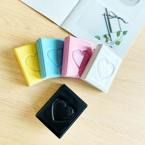 Álbum de fotos de color caramelo en forma de corazón de estilo coreano Ins, <span class=keywords><strong>libro</strong></span> de dibujos animados bonitos, foto de un solo compartimento de 3 pulgadas - Product Image 4