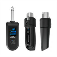 Dernier émetteur et récepteur de guitare sans fil de WTU-03 privée Transmetteur et récepteur sans fil Microphones filaires 100m