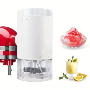 Máquina de Hielo Raspado Automática de Mesa con Cuchilla y Vaso de Hielo Incluidos - Product Image 1