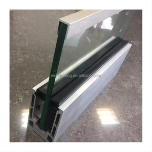 YL nặng U kênh nhôm hiện đại trang trí và thủy tinh ban công kính và nhôm phụ kiện - Product Image 1