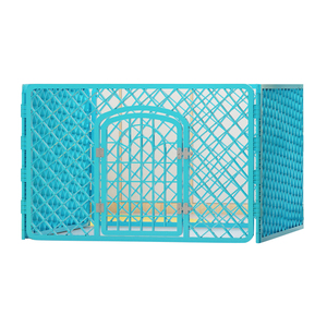 High Quality Multiple Sizes Animal <strong>Kennel</strong> Cages <strong>Cheap</strong> Folding Plastic Pet Playpen Fence for <strong>Dog</strong> Cat - Product Image 4