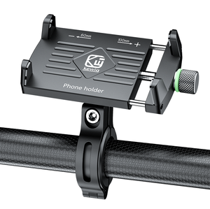 حامل هاتف محمول مقاوم للماء من سبائك الألومنيوم للدراجات من كيويج، قابل للدوران 360 درجة، مناسب للدراجات والدراجات النارية والسكوتر - Product Image 4