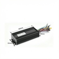 36V 48V 52V 35A 1000W 1500W Pengontrol Sensor Hall 3 Mode Gelombang Sinus untuk Sepeda Listrik Ebike
