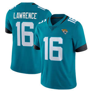 2025 toptan özel yüksek kalite yaz amerikan futbolu formaları Jaguars ekipleri #16 LAWRENCR #44 WALKER Jersey kısa kollu - Product Image 3