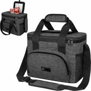 Soft Cooler <b>Bag</b> Insulated Lunch Cooler <b>Bag</b> for Men Work Camping <b>Beach</b> Travel Portable Waterproof <b>Large</b> Lunch <b>Bag</b> Box - Product Image 1