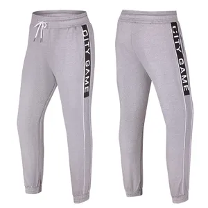 Schlussverkauf Fitness Jogging Fitnessstudio gestapelte Jogginghose leichte unbedruckte Herren Unisex Jogginghose individuelle Jogger Jogginghose Sporthose