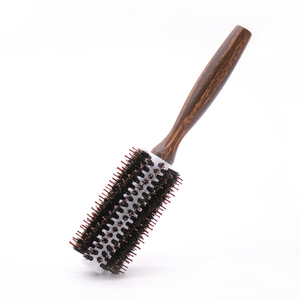 <span class=keywords><strong>Brosse</strong></span> <span class=keywords><strong>à</strong></span> <span class=keywords><strong>cheveux</strong></span> <span class=keywords><strong>en</strong></span> <span class=keywords><strong>bois</strong></span> de qualité supérieure pour femmes, avec poils de sanglier, démêlante, massante du cuir chevelu, avec étiquette privée pour le Royaume-Uni - Product Image 1