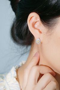Pendientes Xinfly de Diseño Nuevo para Mujer, Joyería Fina de Oro de 18k y Diamantes Naturales (0.50ct en Total) - Product Image 4