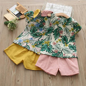 เว็บไซต์ขายส่งของจีน เสื้อผ้าเด็กผู้หญิงสไตล์วินเทจสำหรับฤดูร้อน กางเกงขาสั้นเด็ก ชุดเด็กสไตล์ตุรกี - Product Image 4