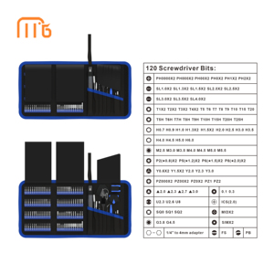 Ensemble de tournevis électrique de précision 137 en 1, kit d'outils de réparation magnétique pour ordinateur portable et <span class=keywords><strong>MacBoo</strong></span> - Product Image 2