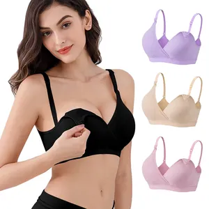 Wholesale Modal Silk Traceless Breathable Pregnancy Maternity Women  Brassiere Nursing Bra Maternity - China Bra and Nursing Bra price