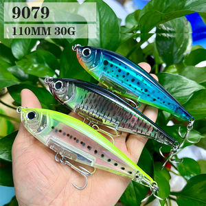 110 mm 30 g 3D Küstennaher Twitchbait Sinkender Köder für Salzwasserforellen-Angeln Isca Artificial Pencil Pesca Wobbler Karpfenfisch - Product Image 1