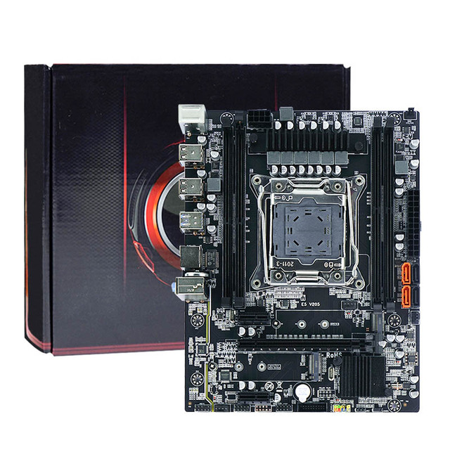 High Quality X99 Motherboard Dual Xeon E5 LGA2011-3 Gaming Motherboard 128G Four Channel DDR4 With PCIe M.2 SATA M.2