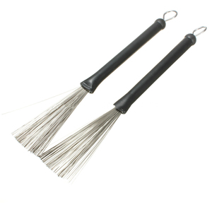 Usine de gros tambours de jazz spéciaux tambours rétractable métal en acier inoxydable <span class=keywords><strong>brosse</strong></span> de tambour - Product Image 4
