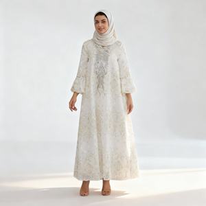 Ceinture en tulle à paillettes élégante Abaya Style moderne Dubaï Nouveau design pour femmes musulmanes - Product Image 1