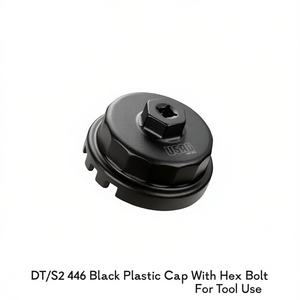 DT/S2 446 Black Plastic Cap With Hex Bolt For <b>Tool</b> Use - Product Image 2