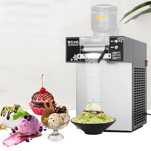 Bingsu snow ice machine mesin es bingsoo cup milk snow shaved ice shaver cream snowflake flake maker corea coreano bingsu machine