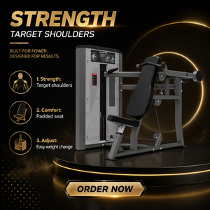Équipement de musculation commercial, machine de musculation pour les épaules en acier pour la musculation - Product Image 4