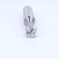 Fraise à rainurer en carbure monobloc à 4 dents non revêtue pour le fraisage de rainures de table CNC