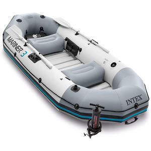 Intex 68373 <span class=keywords><strong>Mariner</strong></span> <span class=keywords><strong>3</strong></span> barco inflable de PVC de alta calidad Tarplin agua bote de remos al aire libre inflable barco de pesca - Product Image 2