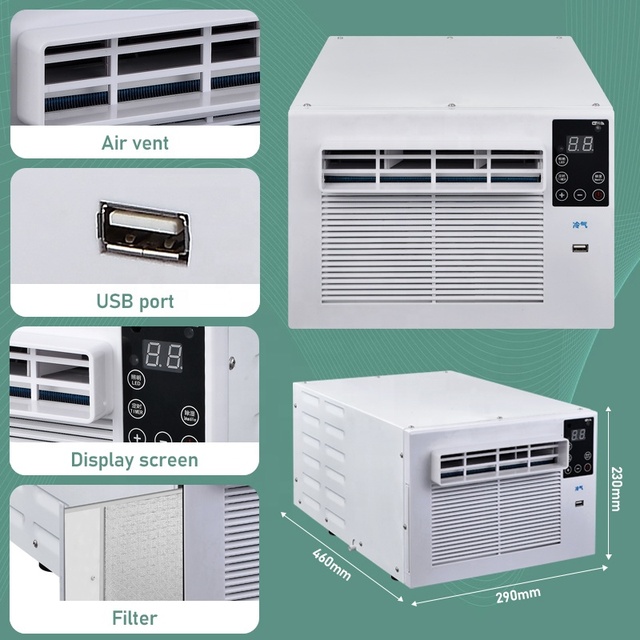 Factory Price Window Style Mobile Air Conditioner Dehumidification Ac Portable Air Cooler for Home Car