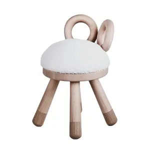 도매 가격 귀여운 어린 시절 스타일 높은 아기 식탁과 의자 독특하게 디자인 된 절묘한 동물 모양 아이 파티 의자