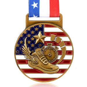 เหรียญกีฬาโลหะทองเหลืองสีเงินทองโลโก้ MVP สำหรับขายส่ง - Product Image 3