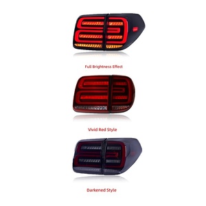For 2012-2019 for Patrol Y62 <b>Red</b> <b>LED</b> Rear Taillight Assembly Upgrade with Running <b>Lights</b> and Flowing Turn Signals - Product Image 5