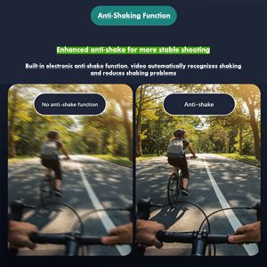 Zmecar กล้องแอคชั่นสำหรับขี่รถมอเตอร์ครอส, กล้องถ่ายกิจกรรมกลางแจ้งแบบพกพา Wi-Fi สำหรับการประชุมกีฬามอเตอร์ครอสสำหรับปีนเขา - Product Image 4