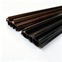 Joint d'étanchéité pour bas de porte coulissante, anti-froid et anti-brise de température, pour contrôler le flux d'air et éviter les courants de air.