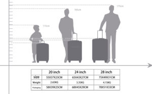 Ensemble de bagages souples 4 pièces, valise cabine et bagage à roulettes matelassés bleu sarcelle, sac à dos de voyage. Nylon. Souple. - Product Image 5