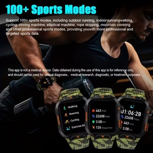 Reloj Inteligente 2026 para Hombre, Responde/Hace Llamadas, Altímetro, Barómetro, Reloj Inteligente Deportivo Táctico <span class=keywords><strong>con</strong></span> Linterna LED y Brújula - Product Image 3
