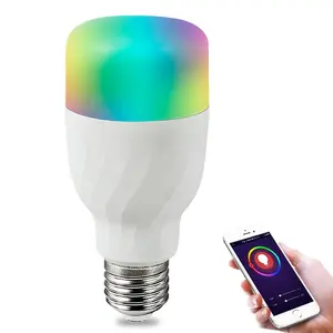 Smart Home LED CWRGB Farbwechsel E27 E26 Alexa LED WiFi 2.4G Dimmbare Schraub lampe Kompatibel mit Alexa und Google Home