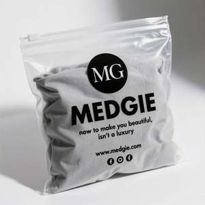 Bolsa de Embalaje con Cierre Esmerilado para Camisetas y Calcetines, Biodegradable, de PE de 140 Micras, con Impresión Personalizada del Logotipo de la Empresa, MOQ Bajo - Product Image 2