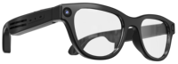 Lunettes intelligentes ChatGPT AI avec caméra, Bluetooth, Wi-Fi, enregistrement audio et vidéo, lunettes sans fil