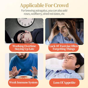 ชาสมุนไพรจีนบริสุทธิ์บริสุทธิ์จาก Huang Qi ขนาด0.8-1.0ซม. - Product Image 2