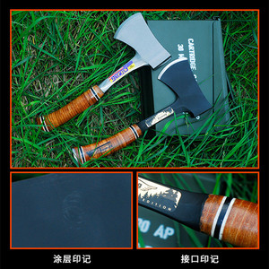 Hacha para exteriores, martillo geológico American Estwing, hacha East Wing, hacha para exploración y arqueología, hacha de madera para ingeniero de campamentos - Product Image 3