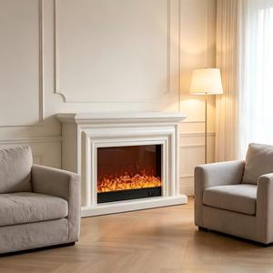 Cheminée électrique à LED de style européen et américain pour la décoration intérieure et extérieure domestique - Product Image 5