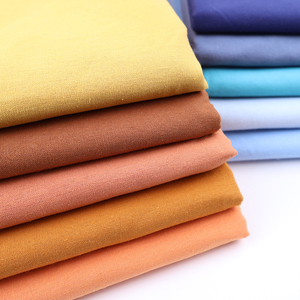 Tela de Algodón Lisa Ligera de 130g - Material de Bordado Europeo con Colores Ricos, Delgada y Suave para Bordar - Product Image 1