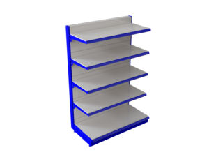 Estanterías de Supermercado con Recubrimiento en Polvo Resistente a los Arañazos, Unidad de Góndola de Acero Duradero para Áreas Comerciales de Alto Tráfico - Product Image 3